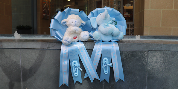 It's a boy door ribbon